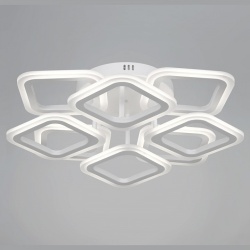 Потолочная люстра 05104-0.3-4+4 WH в интернет-магазине "Галерея света"