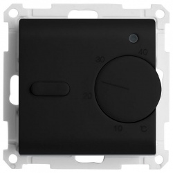 Терморегулятор электромеханический для теплого пола без рамки Stekker Катрин 49741 в интернет-магазине "Галерея света"