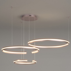 Подвесной светильник Eurosvet Gap 90180/3 сатин-никель в интернет-магазине "Галерея света"