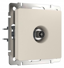 ТВ-розетка без рамки Werkel айвори матовый W1183062 в интернет-магазине "Галерея света"