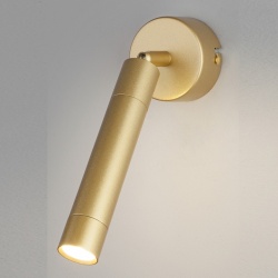 Спот Eurosvet Strong 20084/1 LED матовое золото в интернет-магазине "Галерея света"