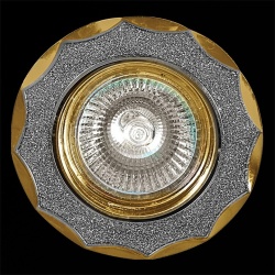 Встраиваемый светильник  01001-9.0-001AK MR16 SS+GD в интернет-магазине "Галерея света"