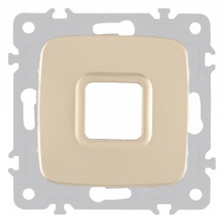 Розетка для вывод кабеля без рамки Arte Milano am-205 205.49-1.shampan в интернет-магазине "Галерея света"