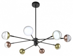 Люстра на штанге Escada DIVERSE 10271/8LED Gold/Copper в интернет-магазине "Галерея света"
