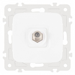 ТВ-розетка без рамки Arte Milano am-205 205.42-1.white в интернет-магазине "Галерея света"