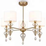 Люстра на штанге Freya Raise FR5369CL-05BS в интернет-магазине "Галерея света"