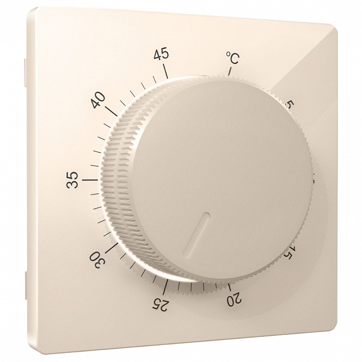 Накладка для терморегулятора электромеханического для теплого пола Ambrella Volt ALFA AP3057 в интернет-магазине "Галерея света"