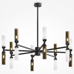Люстра на штанге Maytoni Memory MOD177PL-16G в интернет-магазине "Галерея света"