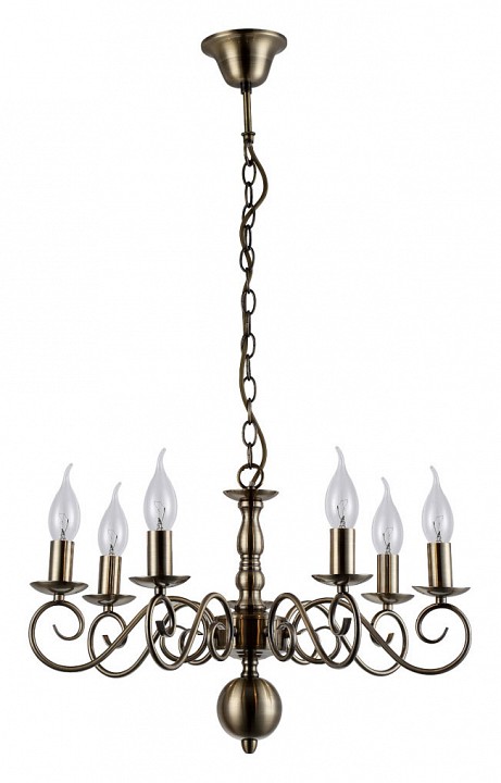 Подвесная люстра Arte Lamp 1129 A1129LM-7AB в интернет-магазине "Галерея света"