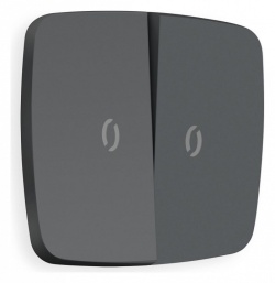 Клавиши для выключателя двухклавишного c подсветкой Ambrella Volt OMEGA OP9040 в интернет-магазине "Галерея света"