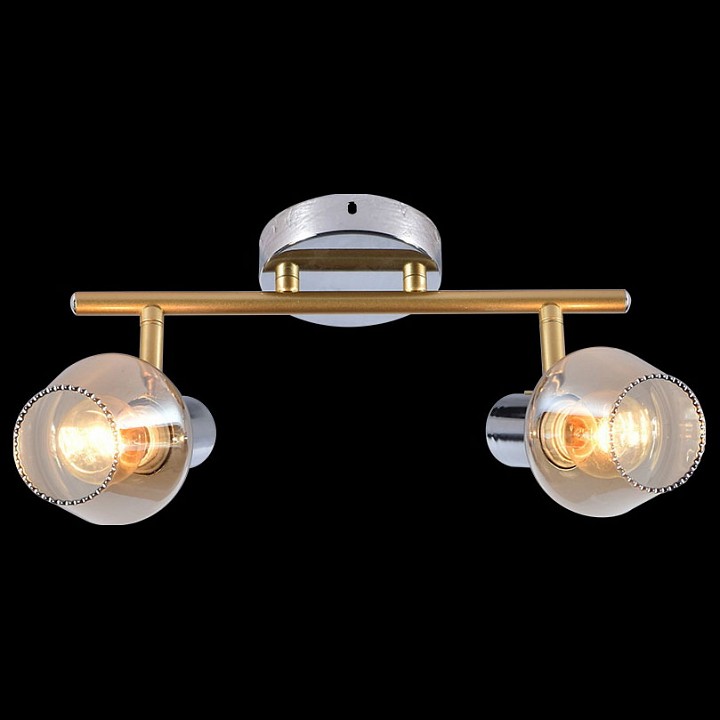 Спот 05949-1 05949-0.8-02 CR+GOLD в интернет-магазине "Галерея света"