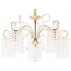 Подвесная люстра Freya Leona FR1127-PL-05-G в интернет-магазине "Галерея света"