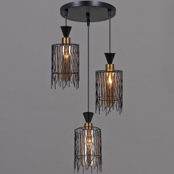 Подвесной светильник 5984 05984-0.9-03 BK в интернет-магазине "Галерея света"