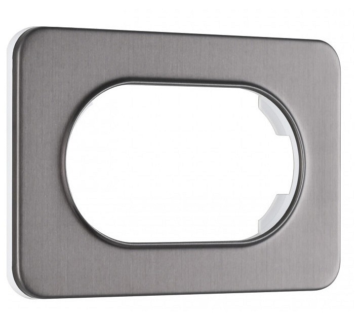 Рамка для двойной розетки Arte Milano am-502.07 502.07-double.grey в интернет-магазине "Галерея света"
