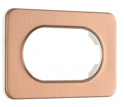 Рамка для двойной розетки Arte Milano am-502.07 502.07-double.pink в интернет-магазине "Галерея света"