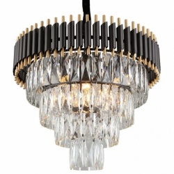 Подвесная люстра Imperiumloft Empire Black Chandelier Crystal 40.2861 в интернет-магазине "Галерея света"