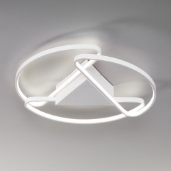 Накладной светильник Eurosvet Kristo 90232/3 белый в интернет-магазине "Галерея света"