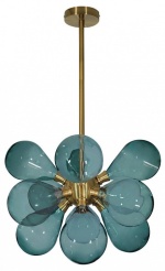 Люстра на штанге Loft it Miracle 10130/12 Blue в интернет-магазине "Галерея света"