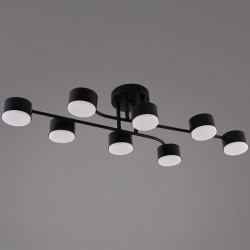 Потолочная люстра 03722 03722-0.3-08 BK GX53 в интернет-магазине "Галерея света"