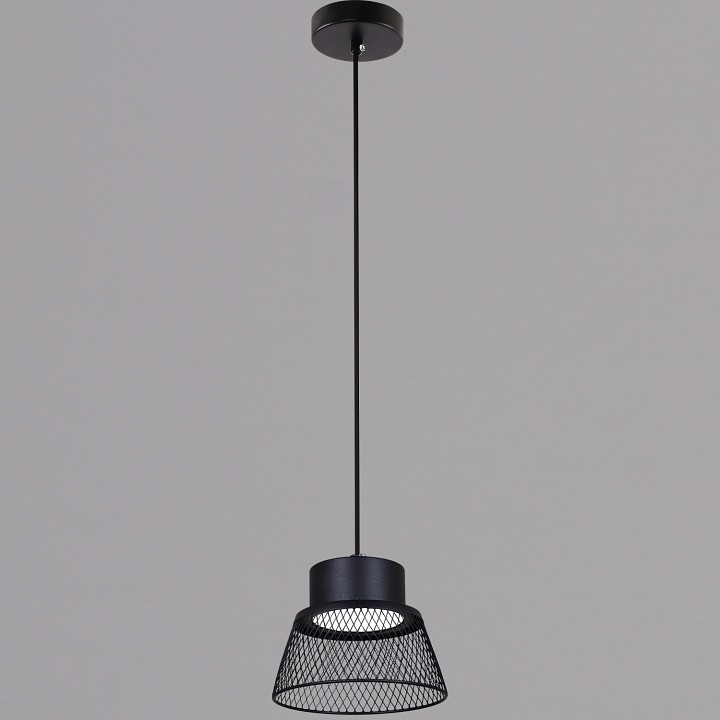 Подвесной светильник 01109-0.9-01 BK в интернет-магазине "Галерея света"