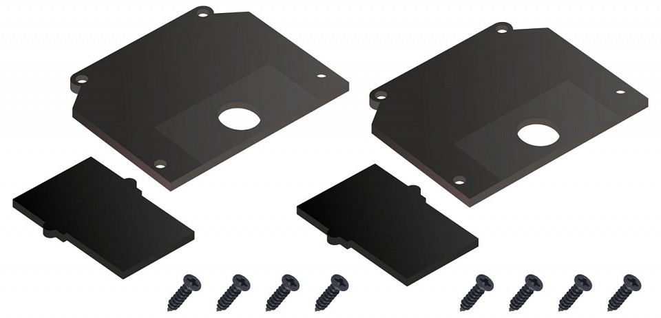 Заглушка для трека Denkirs SMART ONE TR2025-BK в интернет-магазине "Галерея света"