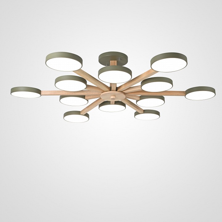 Люстра на штанге Imperiumloft TURNA Khaki TURNA-B01 в интернет-магазине "Галерея света"