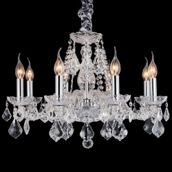 Подвесная люстра ILLUMICO IL2063 IL2063-8PBC-25 ELITE в интернет-магазине "Галерея света"