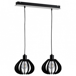 Подвесной светильник Imex MD.9007 MD.9007-2-P-BK в интернет-магазине "Галерея света"