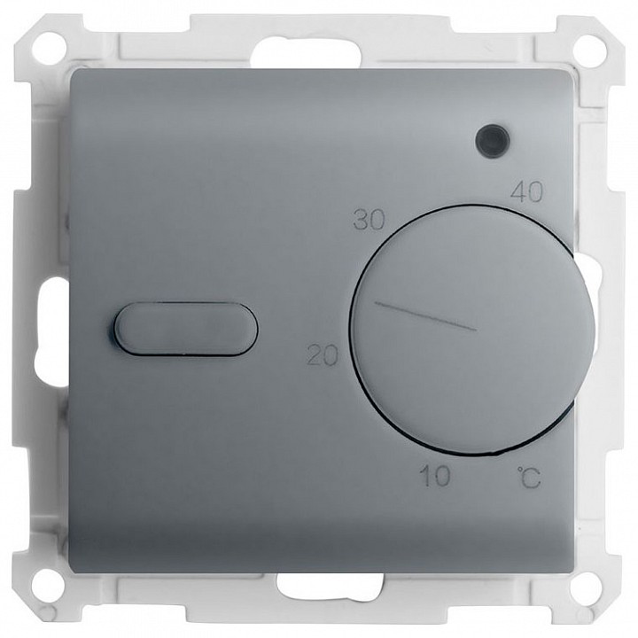 Терморегулятор электромеханический для теплого пола без рамки Stekker Катрин 49742 в интернет-магазине "Галерея света"
