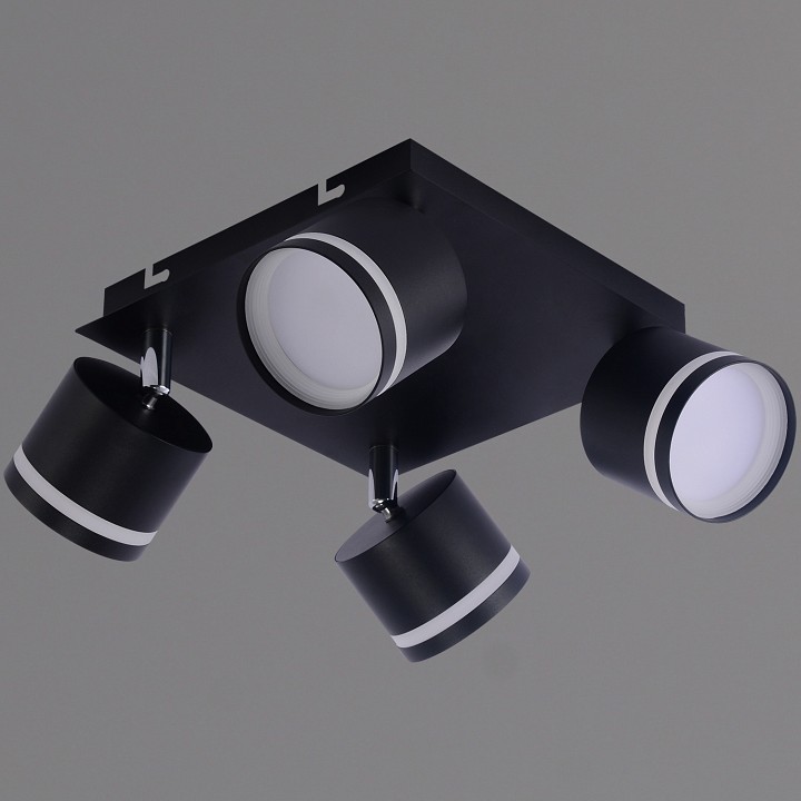 Спот 51540-0.3-04 GX53 BK+CR в интернет-магазине "Галерея света"