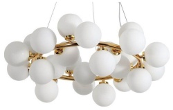 Подвесная люстра LUMINA DECO Marsiada LDP 6033-25 GD в интернет-магазине "Галерея света"