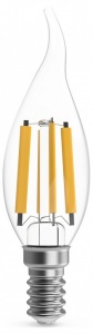 Лампа светодиодная Gauss Filament E14 13Вт 2700K 104801113 в интернет-магазине "Галерея света"