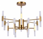 Люстра на штанге Arte Lamp Ramona A7410PL-24PB в интернет-магазине "Галерея света"