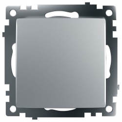 Переключатель перекрестный одноклавишный без рамки Stekker Катрин 49178 в интернет-магазине "Галерея света"