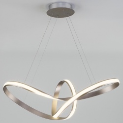 Подвесной светильник Eurosvet Kink 90174/1 сатин-никель в интернет-магазине "Галерея света"