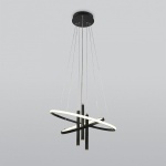 Подвесной светильник Eurosvet Stroke 90270/3 черный в интернет-магазине "Галерея света"