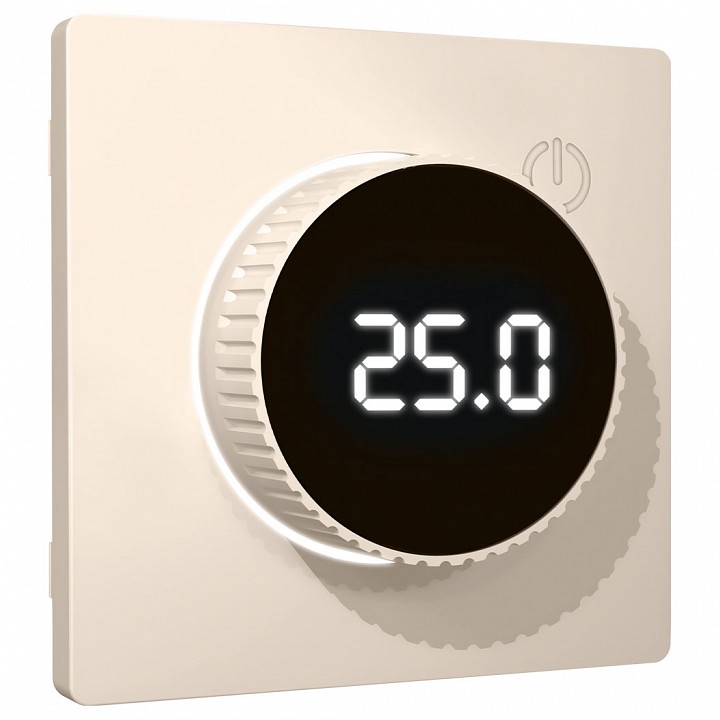 Накладка для терморегулятора электромеханического для теплого пола Ambrella Volt ALFA AP3258 в интернет-магазине "Галерея света"