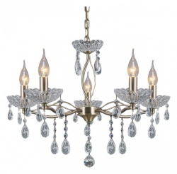 Подвесная люстра ILLUMICO  IL0265-5PSQ-39 AB в интернет-магазине "Галерея света"