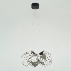 Подвесная люстра Eurosvet Uma 90369/5 черный жемчуг в интернет-магазине "Галерея света"