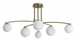 Люстра на штанге Freya Hanger FR5443CL-06BS в интернет-магазине "Галерея света"