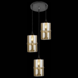 Подвесной светильник 04262-09-03 BK в интернет-магазине "Галерея света"