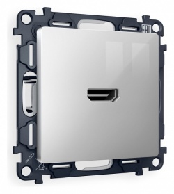 Розетка HDMI без рамки Ambrella Volt ALFA MA414010 в интернет-магазине "Галерея света"