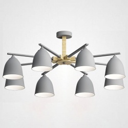Люстра на штанге Imperiumloft Noa Gray By Imperiumloft NOA01 в интернет-магазине "Галерея света"