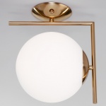 Светильник на штанге Eurosvet Frost 70153/1 латунь в интернет-магазине "Галерея света"