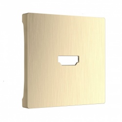 Накладка для HDMI Werkel шампань рифленый WL10-HDMI-CP в интернет-магазине "Галерея света"