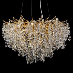 Подвесная люстра iLamp Savage 8005-D800 GD в интернет-магазине "Галерея света"