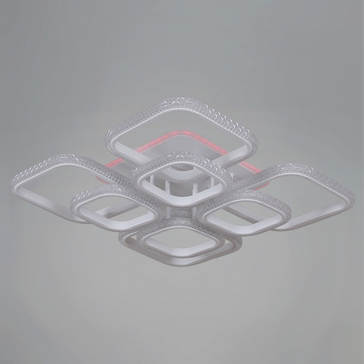 Потолочная люстра 06335-0.3-4+4B WH (RGB) в интернет-магазине "Галерея света"