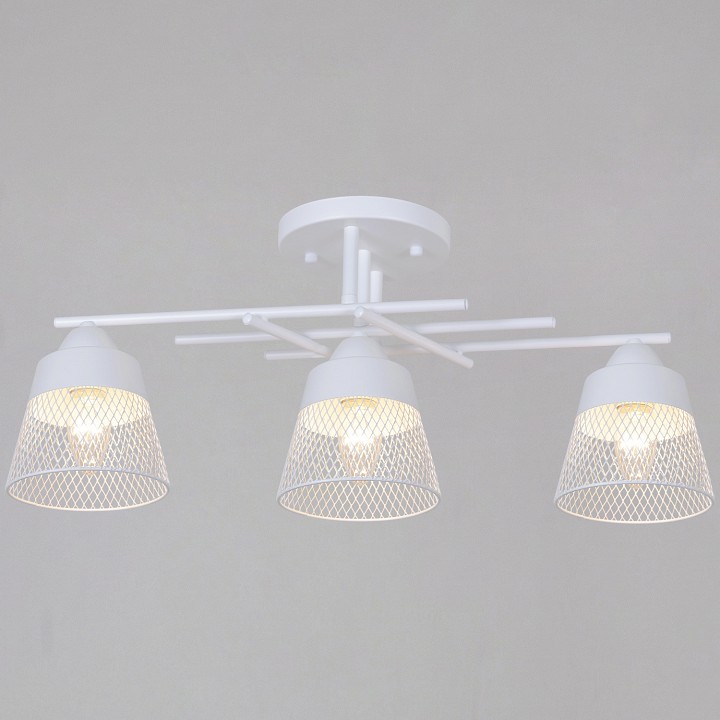 Люстра на штанге  61660-0.3-03 WH в интернет-магазине "Галерея света"