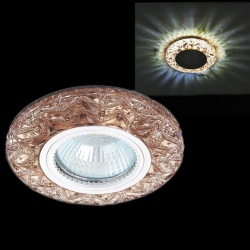 Встраиваемый светильник  51607-9.0-001MN MR16+LED3W TEA в интернет-магазине "Галерея света"