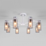 Люстра на штанге Eurosvet Amado 70115/8 белый в интернет-магазине "Галерея света"